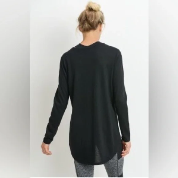 NWT Long sleeve slit top - Picture 3 of 5